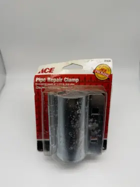 Ace 41836 1-1/4 Inch Steel Pipe Repair Clamps 41836. New Read
