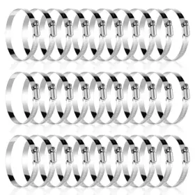 Alrhso 727711 1 Npzy8fgq 30 Pcs Stainless Steel Hose Clamps 3 Inch Hoseclamp Worm Gear