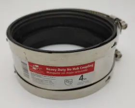 American Valve 611918018560 4 Inch No Hub Coupling Heavy Duty Rnhhd100 #23472