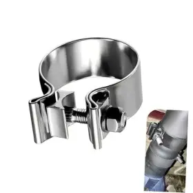 Anyhut Anympn1 1 Pcs 2.5 Inch Exhaust Clamp Steel Narrow Band Muffler Universal Pipe