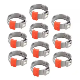 Apollo 726084172371 3/4 Inch Stainless Steel Pex-b Barb Pro Pinch Clamp 10-pack