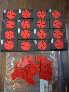 Bessey Av2a Av2 Flooring Spacer Adjustable From 5-20mm Lot Of 16 With Wedge Spacers