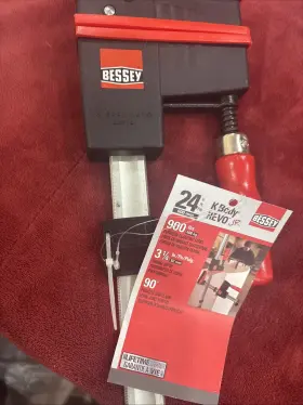 Bessey Krjr-24 Brand New With Tags 24 In Junior Parallel Jaw Clamp