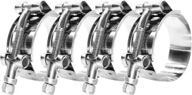 Botten T-003-1-32-37 4 Pack 1 Inch T-bolt Hose Clamp Range 32-37mm For Id Cla