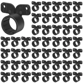 Briwooody Rry-briwooody-1195 Pack Pex Suspension Pipe Clamps Tubing Supports For 3/4 Inch 50 Black