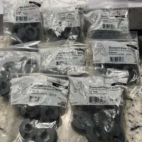 Cambridge Resources 301298 5-pack 1/2-in Plastic Suspension Clamp For Pipe - Lot Of 13
