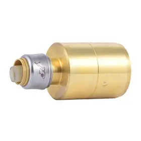 Cash Acme Uxl124116 1-1/2 Inch X 1/2 Cts Fitting Reducer Push To Connect Brass Plumbing