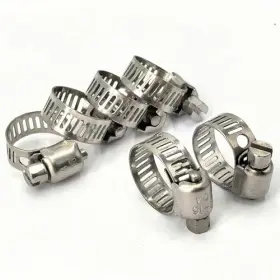 Dmdz Kg1016 Hose Clamp 20 Pack 304 Stainless Steel Worm Gear Fuel Line 10-16mm