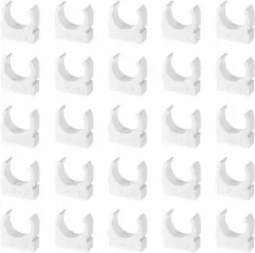 Doitool 781539812479 50pcs Pex Pipe Support Hangers 3/4 Inch U-hook Holder Pvc Clamps Clips