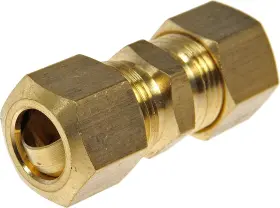 Dorman Products 800-141 800-141 Fuel Line Compression Union - 3/8 Inch Steel 3 Pack