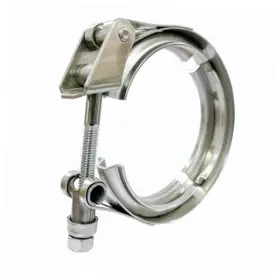 Emotor Industries 304695505933 2 Inch Exhaust V Band Clamp T304 Stainless Steel With T-bolt Quick