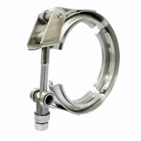 Emotor Industries 304695505957 3 Inch Exhaust V Band Clamp T304 Stainless Steel With T-bolt Quick