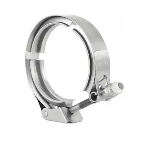 Emotor Industries 304695505964 3.5 Inch Exhaust V Band Clamp T304 Stainless Steel With T-bolt Quick