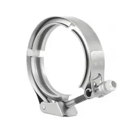 Emotor Industries 304695505971 4 Inch Exhaust V Band Clamp T304 Stainless Steel With T-bolt Quick