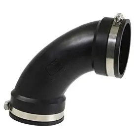 Everflow 6i76 Supply Giant Flexible Elbow Coupling With Stainless Steel Clamps 3 Inch