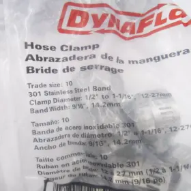 62010 FASTENAL Pack Wormdrive Steel Hose Clamps #2