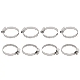 Fipux 619668233783 10pcs 32mm To 50mm Dia Range Hose Clamp Hoop German Type Adjustable