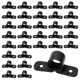 Harskiyer Zq20250414-105 60 Pack Pex Suspension Clamp Plastic Clamps 1/2 Inch Black