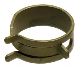 Hillman 884277 Spring Action Steel Hose Clamps 11/16 Inch - 2 Pack