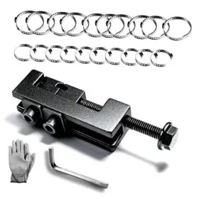 Hkatops 2505hk49 Cv Boot Clamp Pliers Axle Tool With 20 Pcs 304 Stainless Steel