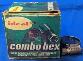 Ideal 5408 Parker Combo Hex Pipe Clamps Fits 1/2 Inch -3/4 Box Of 11