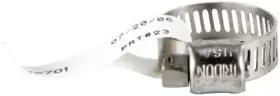 Ideal Clamp Products Inc 359006551 Micro-gear 5/16 Inch To 7/8 Sae 6 Silver Hose Stainless Steel Mar