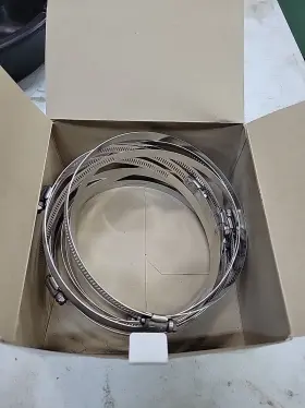 Ideal Clamp Products Inc 62p104551 M620-104 Has 104 Stainless Steel Silver Hose 5 To 7 Inch Pack Of 10
