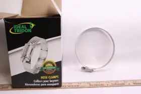 Ideal Tridon 60500 5-pk Hi-torq All Hose Clamp Stainless Steel Hd500 4-1/4 Inch To 5-1/8