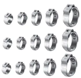 Ieuyo 11080020 Heavy Duty Pex Pinch Clamps Cinch Rings 3/8 Inch 1/2 5/8 3/4 1 - 50