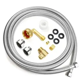 J&k Industrial And Trade Company Limited Wh3-300 Dishwasher Installation Kit 10 Ft Premium Stainless Steel Braided J&k Industrial And Trade Company Limited Wh3-300 Dishwasher Installation Kit 10 Ft Premium Stainless Steel Braided