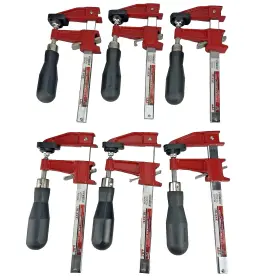 Jet 52806 Case Of 6x #52806 6 Inch Slip Clutch Bar Clamps With Sumogrip Handles