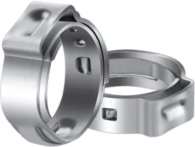 Lokman 313043799719 50 Pack 1/2 Inch Pex Cinch Clamps Stainless Steel Rings Pinch For