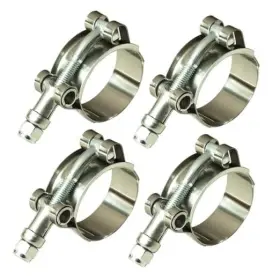 Mg Mg304053237 1 Inch T Bolt Hose Clamps 304 Stainless Steel Working Range 1.26 - 1.46 For