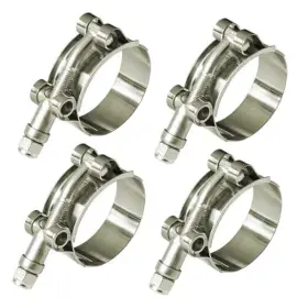 Mg Mg304054652 1.5 Inch T Bolt Hose Clamps 304 Stainless Steel Working Range 1.8 - 2.0 For