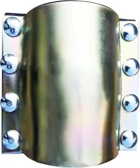 Nobrand Dn80 3 Inch Pipe Repair Clamp Od 3.5 Leak Sealer For Pe/ppr/steel/iron Pipes