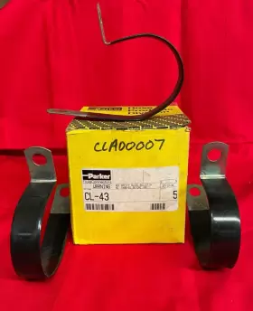 Parker Hannifin Cl-43 Fluid Connectors Hose Support Clamps Lot Of 3