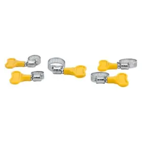 Performance Tool W5231 1/2 Inch To 1 Sae Silver Stainless Steel Key Hose Clamp Set