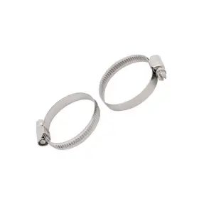 Peroup 619668255372 10 Pcs Range 32mm To 50mm Pipe Clamp Hoop Stainless Steel Adjustable German Type