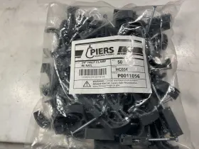 Piers Hc034 50-pk Half Clamp With Nails 3/4 Inch Pex