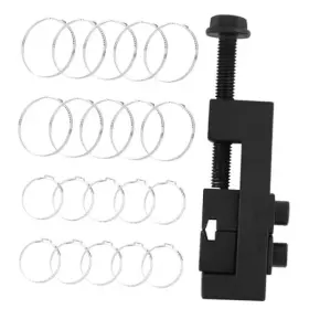 Qirvaten 22437382 Axle Boot Clamp Tool With 20 Pcs 304 Stainless Steel Single Ear Hose Qirvaten 22437382 Axle Boot Clamp Tool With 20 Pcs 304 Stainless Steel Single Ear Hose