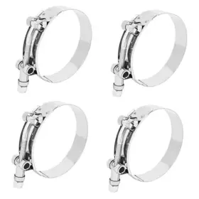 Qqwd Qqwd-lsrgj01 3 Inch Stainless Steel 304 T-bolt Hose Clamps 83-91mm Adjustable