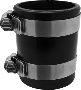 Raybend 94500-01 Pumpspy Buna-n Rubber Coupling With Stainless Steel Hose Clamps - Flexible Couplin
