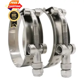 Roadformer R350tbss 83mm - 91mm T-bolt Hose O.d. 3.28 Inch 3.58 Metallic