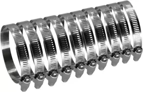 Roadformer Rcf56ss 3.5 Inch Worm Gear Hose Clamp - Sae 56 Size Full Stainless Steel With 1/