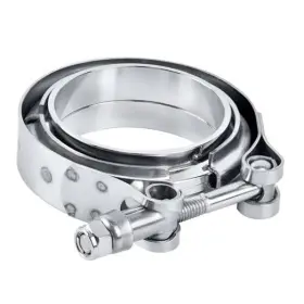Speedwow Tuning Ev01351s2.5-2 .5 Inch V Band Clamp Stainless Steel With Flange Flat Mild Steelpcs 2.5 2 Speedwow Tuning Ev01351s2.5-2 .5 Inch V Band Clamp Stainless Steel With Flange Flat Mild Steelpcs 2.5 2