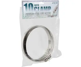 Stainless 638104003711 Steel Duct Clamps 10 Inch