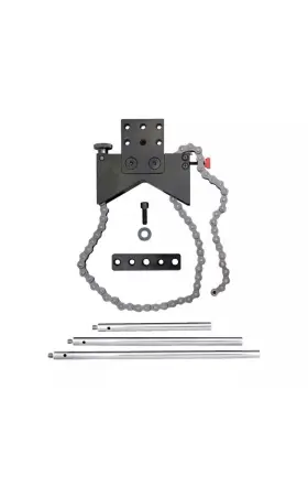 Starrett S668a Shaft Alignment Clamp Set With 1 Each Chain