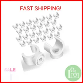 Taiyin 445049842892 200 Pcs 1/2 Inch Pex Clips 16 Mm Pipe Clamps U Hook Support Hang
