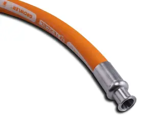 Texcel Grlr150-05tck Bvv 1.5 Inch Tri-clamp Fda Grade Growler Hose -40 To 248 F