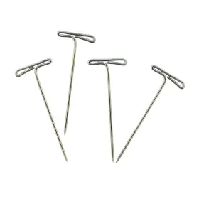 The Beadsmith 790524625543 T-pins 1 Inch 27mm Stainless Steel 75 Pins In A Plastic Bo